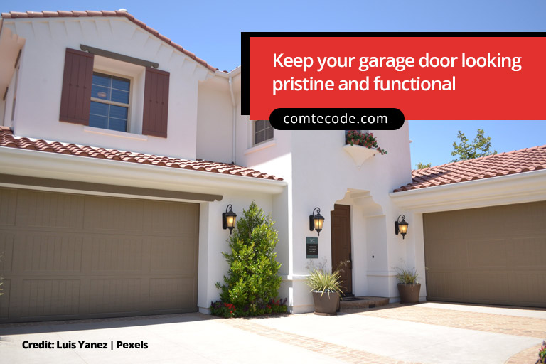 Keep your garage door looking pristine and functional